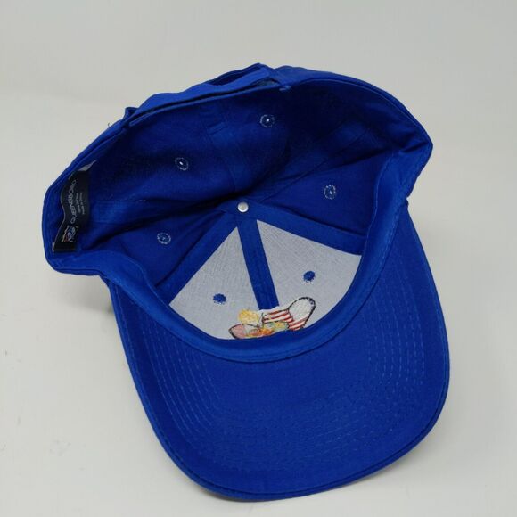 International Rotary Club Queensboro USA Mexico Flag Blue Hat Cap Adjustable - Picture 8 of 10